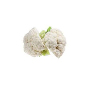 Fresh Cauliflower Organic Prepacked Half