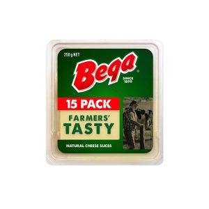 Fresh Farmers Tasty Natural Cheese Slices Bega