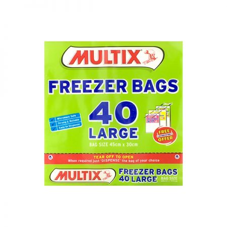 Fresh Freezer Bags Multix 40 pack