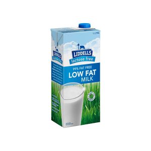 Fresh Lactose Free Low Fat Milk Liddells