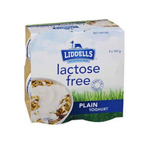 Fresh Lactose Free Plain Yoghurt 4pk Liddels
