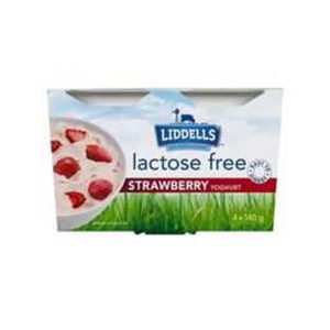 Fresh Lactose Free Strawberry Yoghurt Liddells
