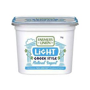Fresh Light Greek Style Yoghurt Farmers Union