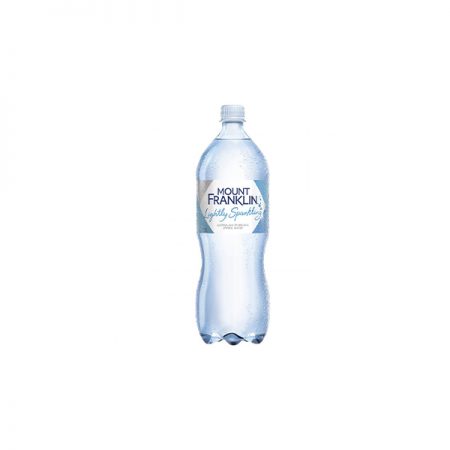 Fresh Lightly Sparkling Mineral Water Mount Franklin