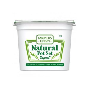 Fresh Natural Pot Set Yoghurt Farmer Union