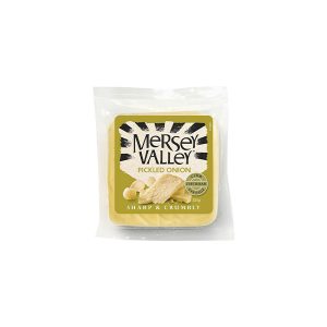 Fresh Pickled Onion Sharp & Crumbly Club Vintage Cheddar Cheese Mersey Valley