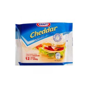 Fresh Sliced Cheddar Cheese Kraft