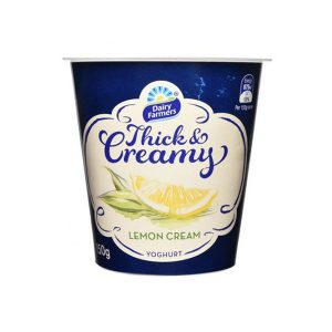 Fresh Thick & Creamy Yogurt Lemon Cream Dairy Farmers