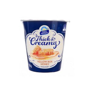 Fresh Yellow Box Honey Thick & Creamy Yoghurt Dairy Farmers