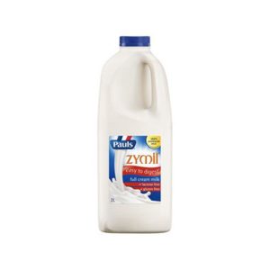 Fresh Zymil Full Cream Milk Pauls 2L