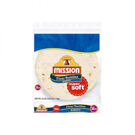 Fresh Burrito Tortillas 12pk Mission