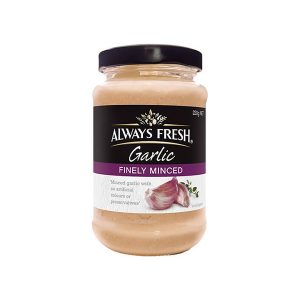 Fresh Minced Garlic Always Fresh