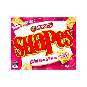 Fresh Shapes Snacks Cheese And Bacon Arnott's