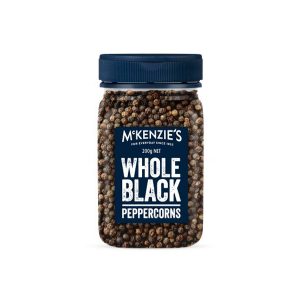 Fresh Whole Black Peppercorns Mckenzies