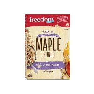 Fresh Maple Crunch Whole Grain Cereal Freedom Foods